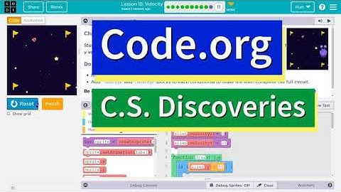 Code.org Lesson 19.10 A Velocity | Tutorial with Answers | Changing Course Challenge A