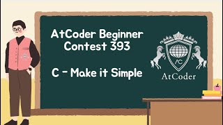 AtCoder Beginner Contest 393 - C Make it Simple