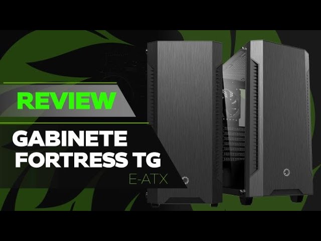 Gabinete Gamer Gamemax Fortress TG, Vidro Temperado, 3x Fans, Preto -  Cavuca: a loja de informática campeã!