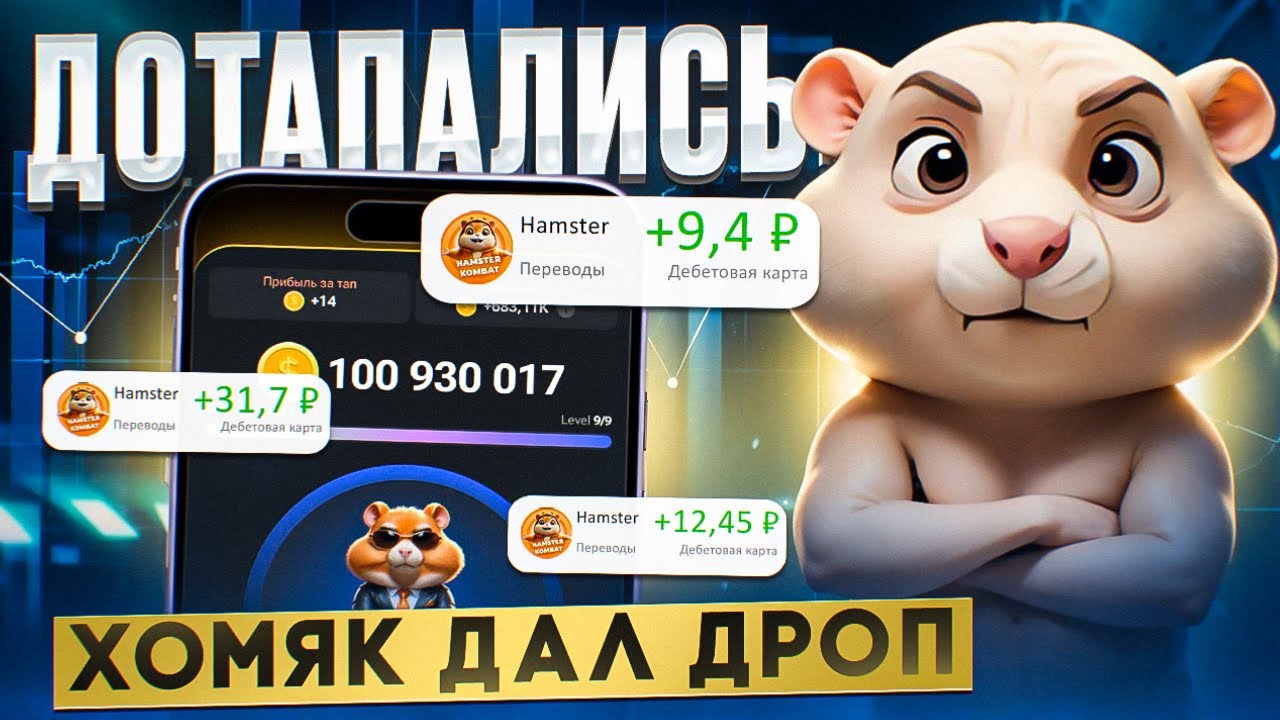 ТАПАТЬ БОЛЬШЕ НЕ НАДО — сколько мы заработали в HAMSTER KOMBAT?!