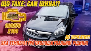 картинка: Що таке каншина? OPEL ZAFIRA B де шукати температуру охолоджувальної рідини🌡 продаж+38050-696-20-82.