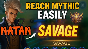 Natan Gameplay | Reach Mythic Easily with OP Natan|