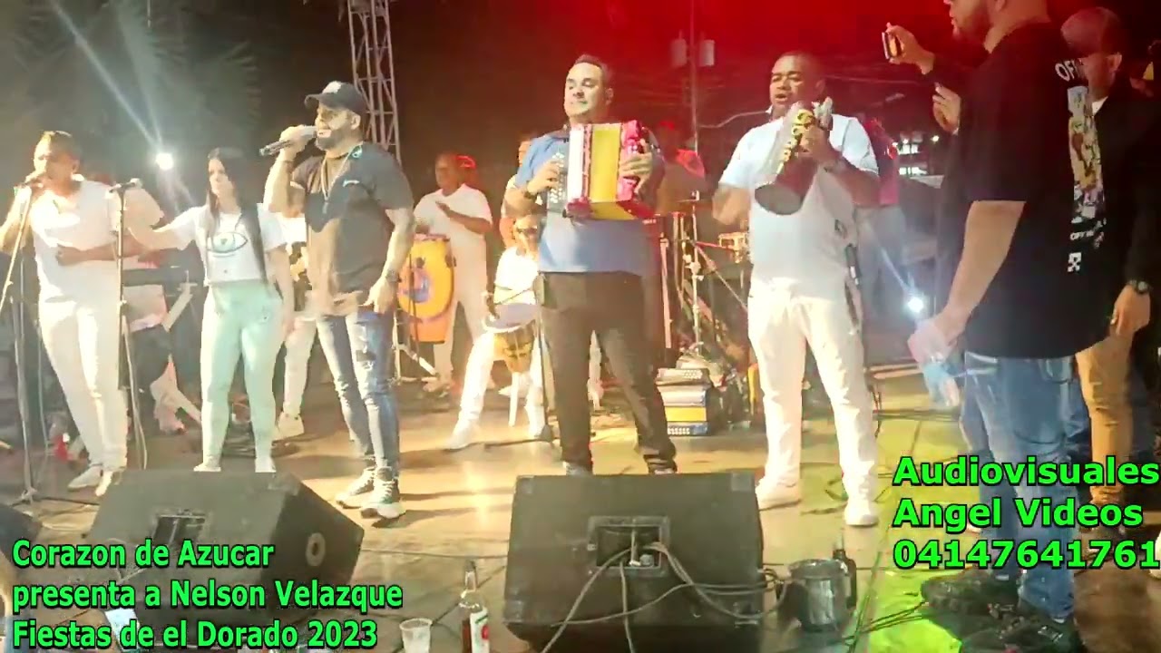 Nelson Velasquez en las Fiestas de el Dorado con Corazón de Azúcar & Audiovisuales Angel Videos