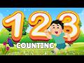 🎶 123 Counting Song for Kids 👶 | Fun Numbers Learning 1 to 10 🔢 | Starry Elbi 🌟