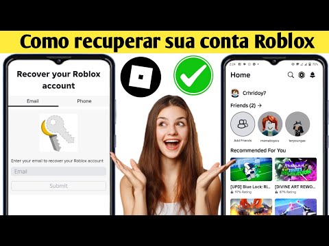 Como recuperar sua conta Roblox Como recuperar sua conta Roblox
