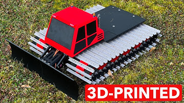 Upgrading My 3D-Printed RC Snowcat: A Journey of Innovation