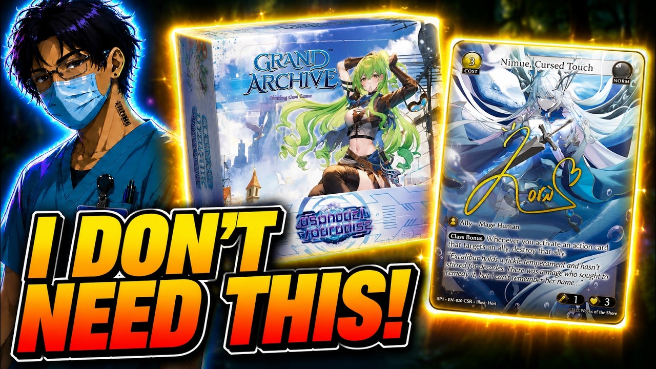 I'm Trying NOT to Buy Grand Archive TCG… - YouTube