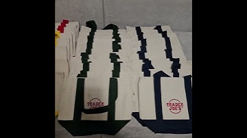 TRADER JOE MINI TOTE BAG #shortsvideo #SHORTS #traderjoes #mini #totebag #minitote