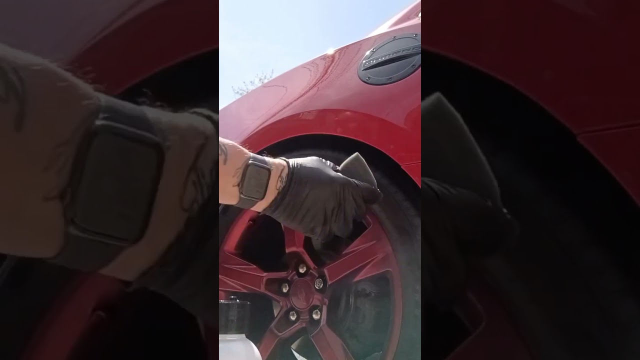 EXFORMA TIRE COATING Being applied the once a year tire coating...RK