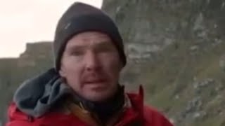 benedict cumberbatch stressing me out on bear grylls: running wild