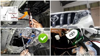 Toyota Prado 2016 Transmission Oil Filter Change -Rizz Fixx