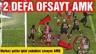 Sivasspor'un iptal edilen Golü gelen tepkiler