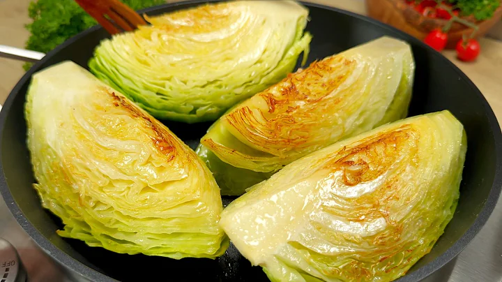 This is the most delicious cabbage I've ever eaten! No meat! Delicious and easy to cook! # 341