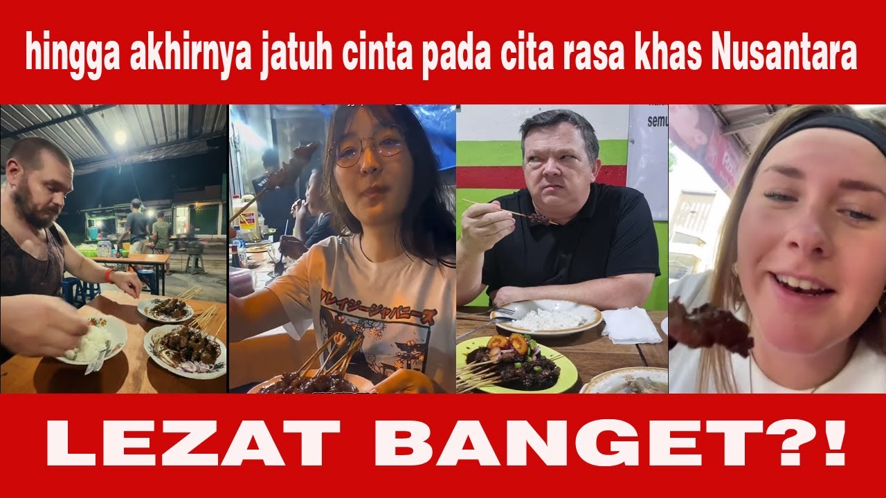Bule : Langsung Makan 2 Porsi!!, Perkenalan ku dengan Sate Kambing?!
