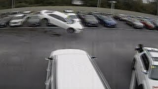 CAUGHT ON CAMERA: Car takes flight in Florida