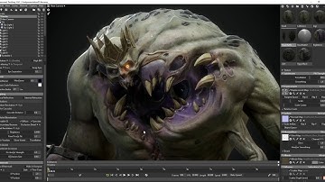 Game Character marmoset toolbag presentation