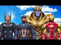 THANOS VS AVENGERS - Iron Man, Captain America, Thor
