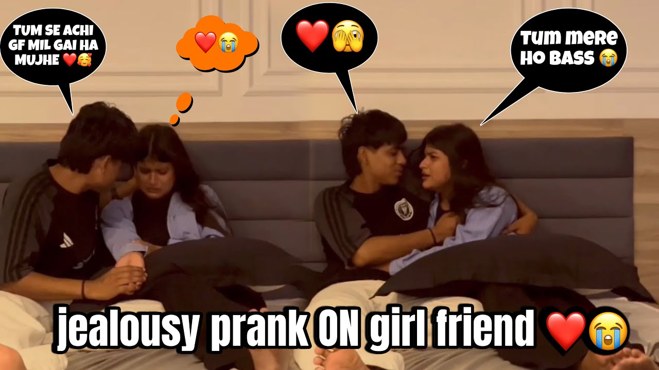 jealousy prank on my girlfriend🥺|| emotional ❤️😭||#viralvideo #trending #prank #love #youtub
