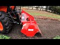 King Kutter 5ft tiller review w/L2501 Kubota and quick hitch