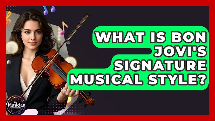 What Is Bon Jovi's Signature Musical Style? - The Musician Encyclopedia