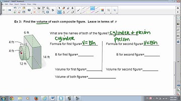 Surface Area and Volume of Compsite Figures Lesson 10 7