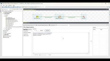 1.5 Execute DDL and DML statements in Talend using tBigQuerySQLRow component