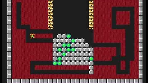 Quick test of game in overscan in Amstrad CPC