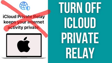 Turn OFF iCloud Private Relay on Mac (macOS Monterey)