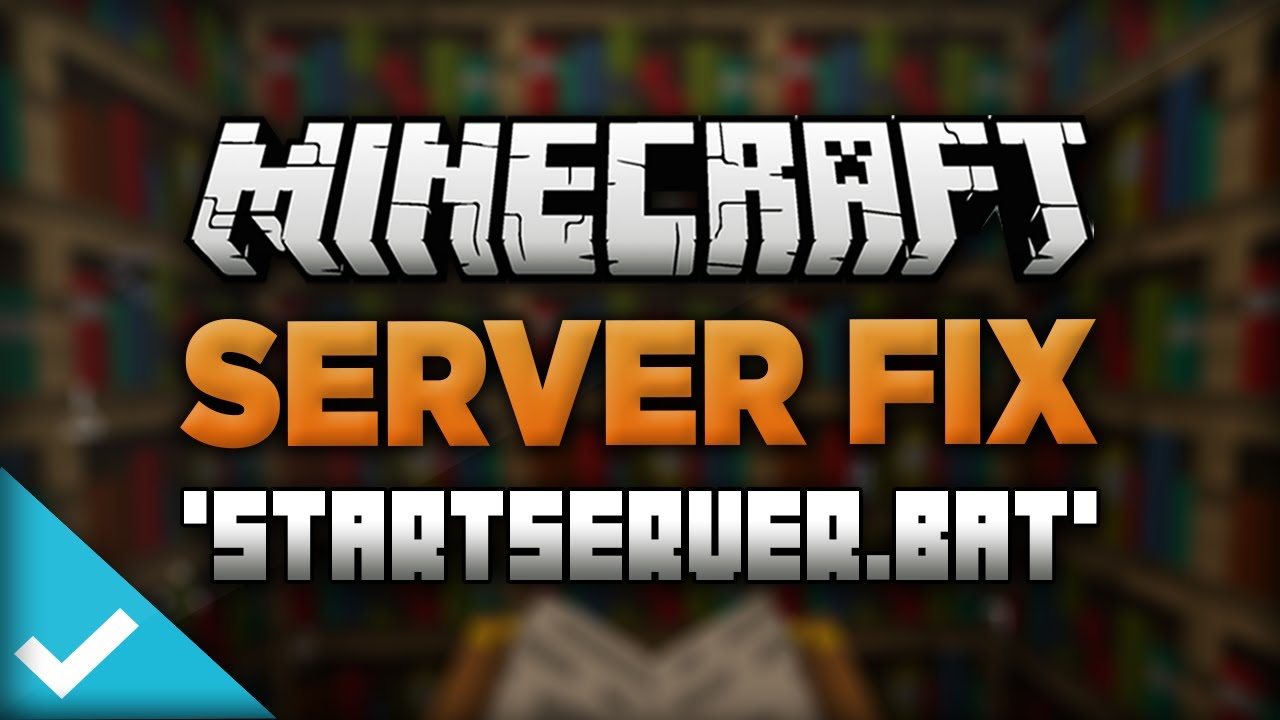 Minecraft Server Tutorial 1 9 2 Fix For Startserver Bat File Youtube