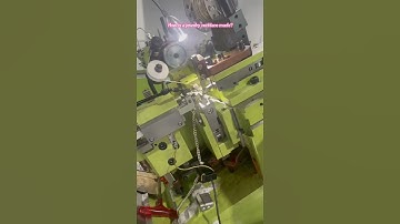 Chain making machine – smooth surface, uniform structure, and high durability.