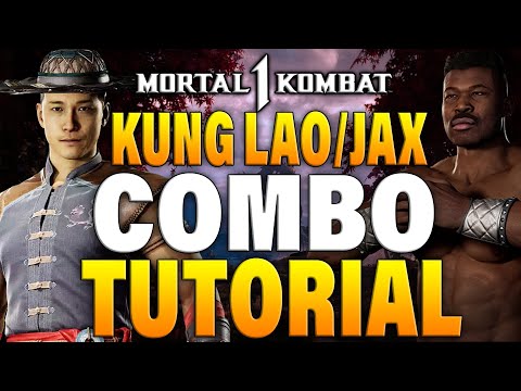 Mortal Kombat 1 - 518 Damage Kung Lao Combo Tutorial - MK1 Kung Lao Jax Combos