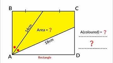 Can you find area of the yellow portion? | (Fun Geometry Problem) | #math #maths | #geometry