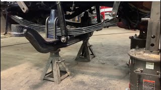 Kenworth | Suspension Rebuild | Front Springs And King Pin Replacement