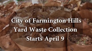 Yard Waste Collection 2018