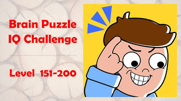 Brain Puzzle: IQ Challenge | Level 151-200 | GAMEJAM | Level Games