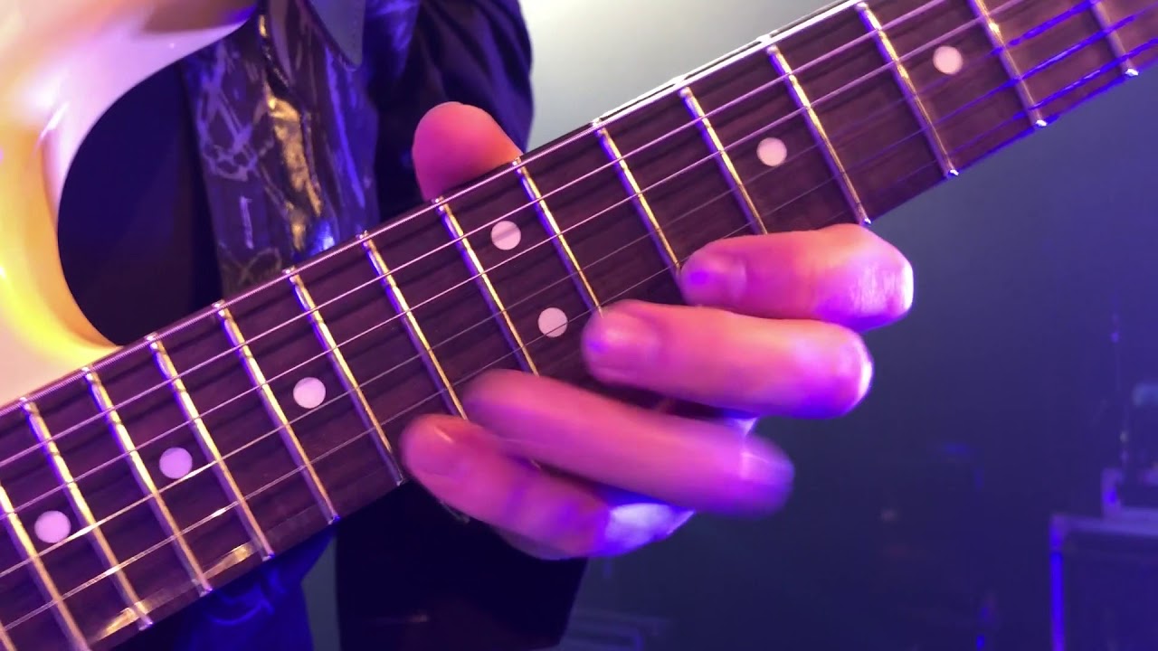 Europe   John Norum Guitar Solo Cam Paris 2018