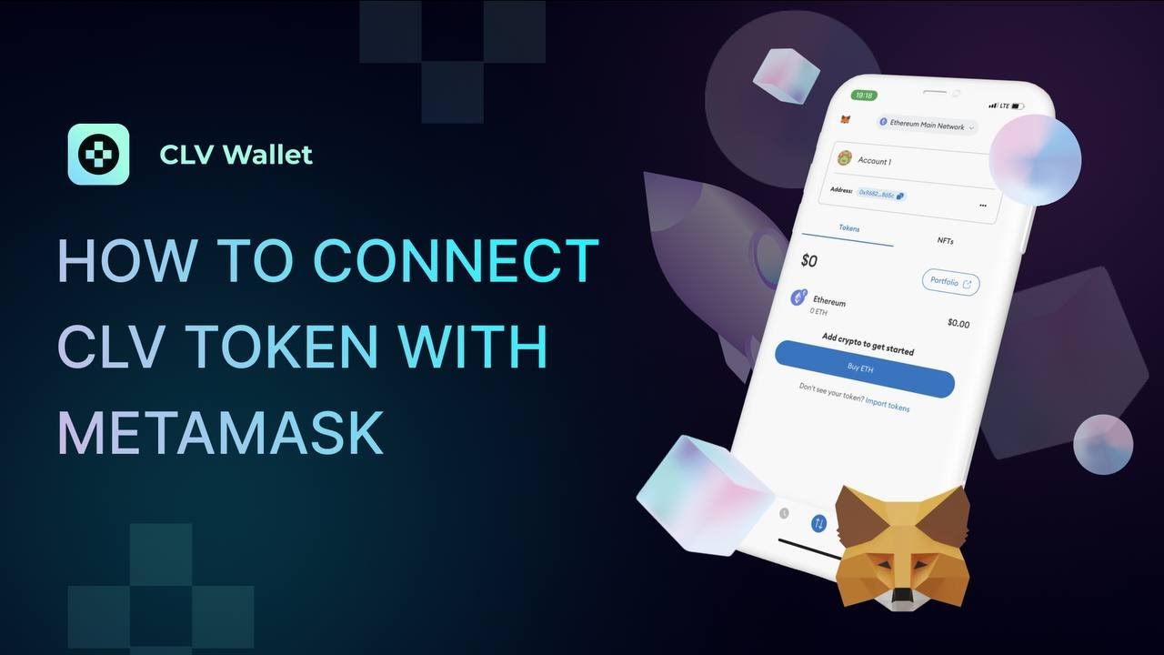 How to connect CLV token with Metamask - YouTube