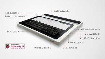 CutiePi Tablet - Raspberry Pi, Untethered