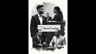 Celebrity General Exception l Penal code 1860 l Video #1 Wealth