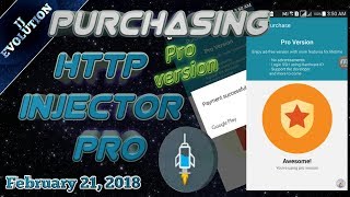 Purchasing Http Injector Pro Version 2018 screenshot 5