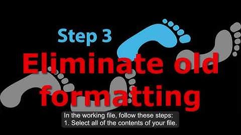 Word 2013 & 2016:  How to Make an Old Document Accessible