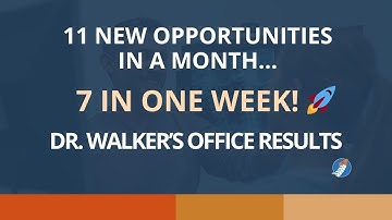Dr. Walker’s October Results: 11 Opportunities, 7 in One Week 🚀