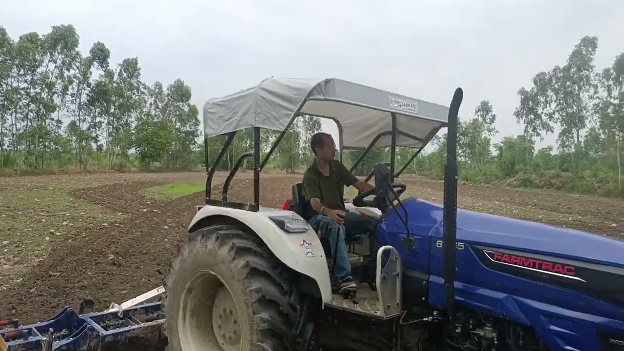 Farmtrac , escorts performance full video . 100% real review and full testing in fields.