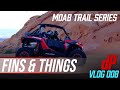 Polaris RZR vs Fins and Things 2020 Moab Trail 💪🏽💪🏽 | Vlog 008 Moab Trails Off Roading