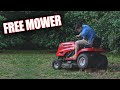 I got a Lawn Mower for FREE!! (Lawnmower Vlogs RETURN)