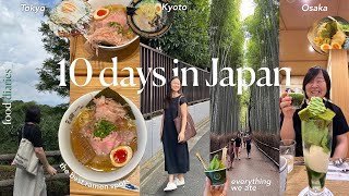 everything I ate in JAPAN  | the BEST food spots | facing fear foods + food guilt on vacation