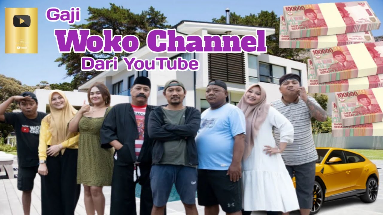 Gaji Youtube Woko Channel Terbaru 💵🤑 - YouTube