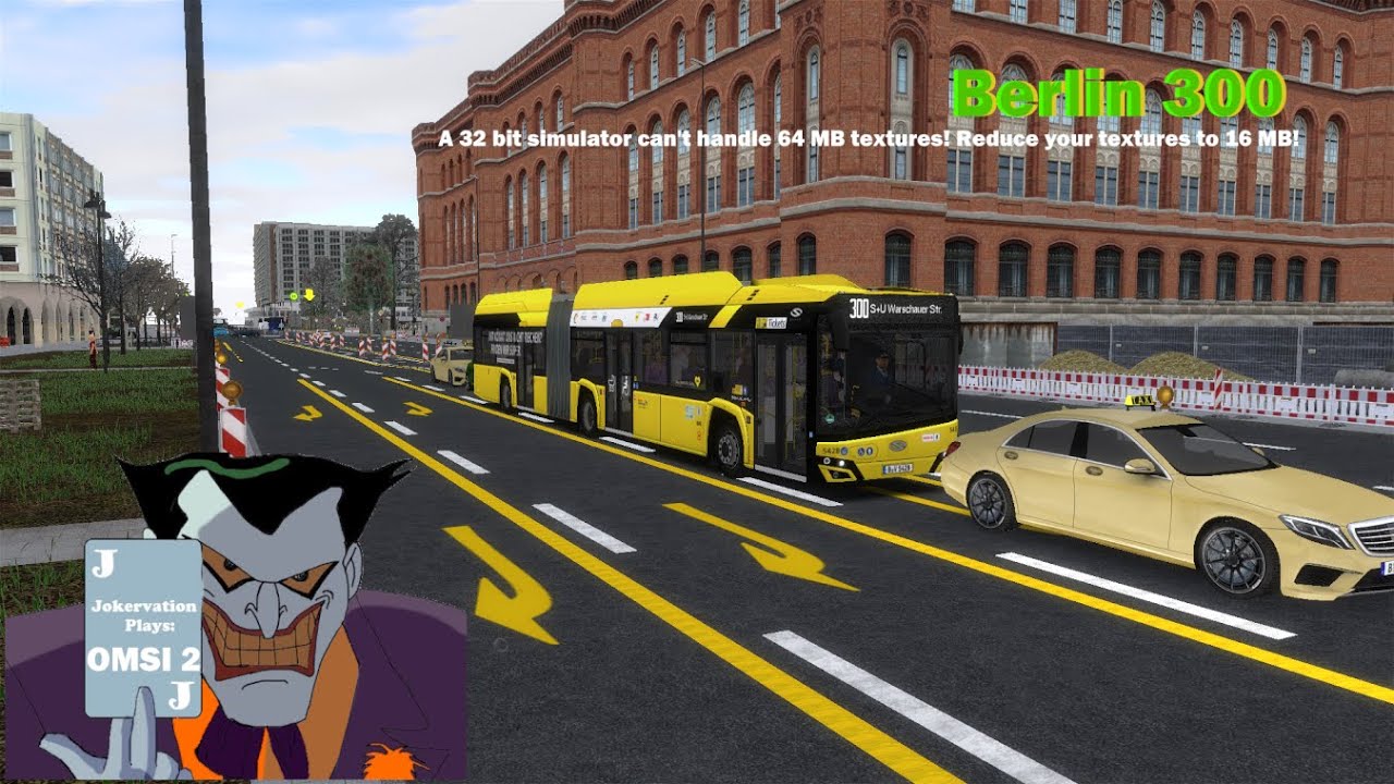 Jokervation plays OMSI 2 | Berlin 300 Addon | 300 | E Solaris 18 VI
