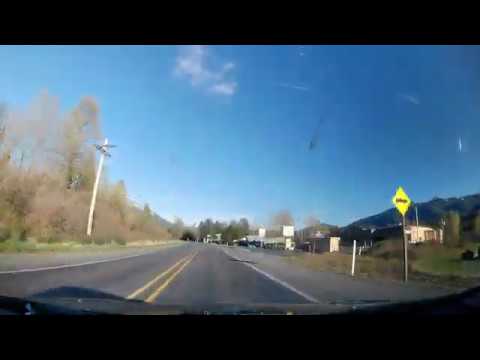 Driving from Sedro Woolley To Concrete Wa 4K Video 2020