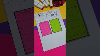 Try this Sticky notes idea❤stickynotesideas stickynotes papernotesideas shorts